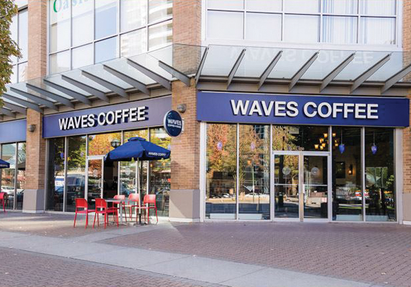 Waves Coffee kingsway Burnaby