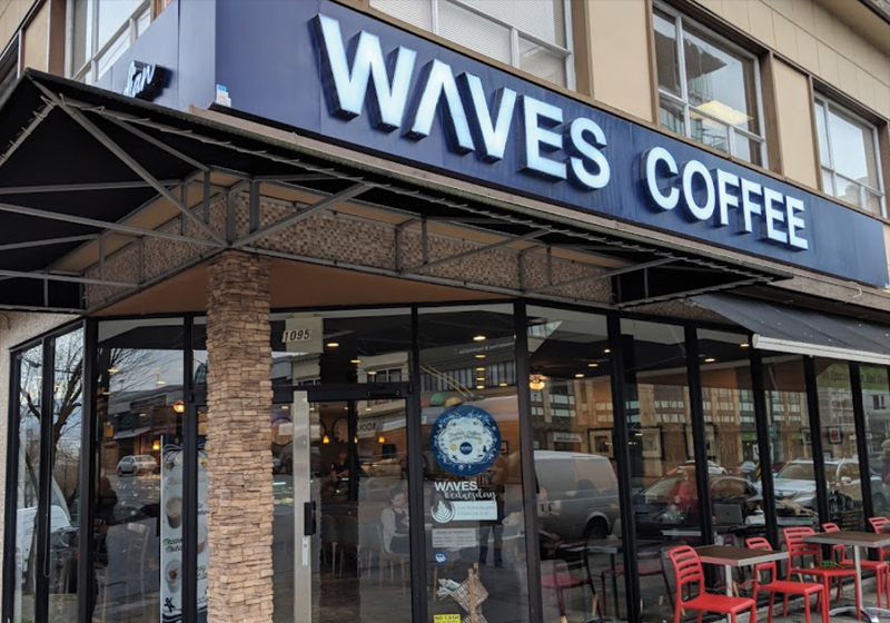Waves Coffee Broadway Vancouver
