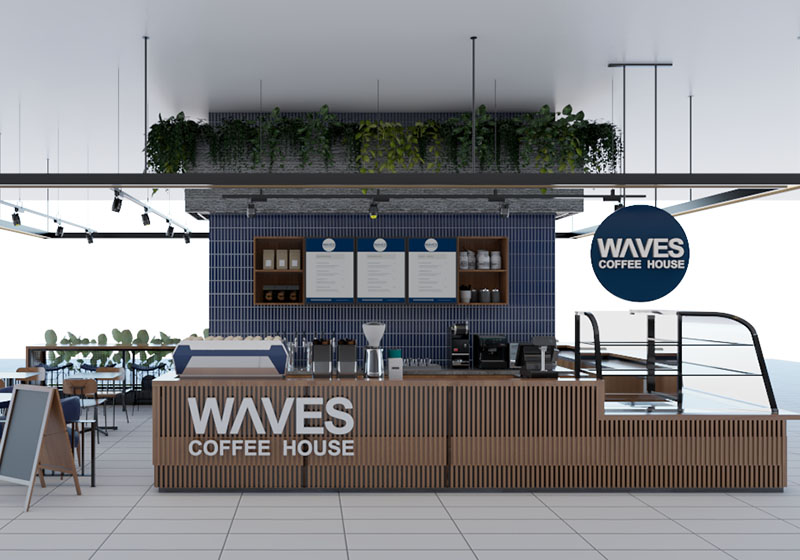 Waves Coffee West Edmonton Mall
